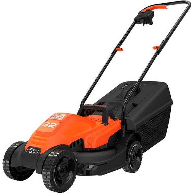 BLACK+DECKER 1200W Hand Propelled 32cm Rotary Electric Lawn Mower
