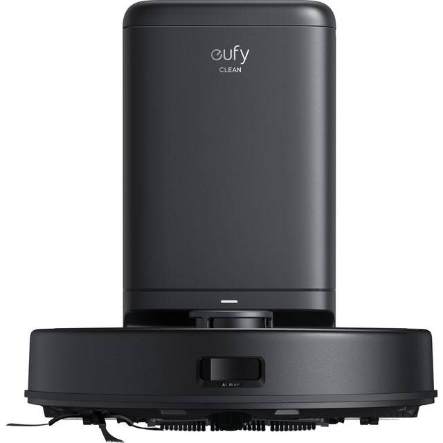 eufy Clean X8 Pro Self Empty Station Robot Vaccum Cleaner - Black - 43.6 x 38.7 x 30.7cm