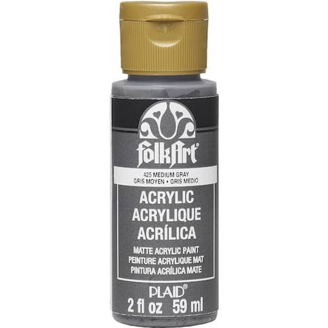 Medium Gray FolkArt- 2oz