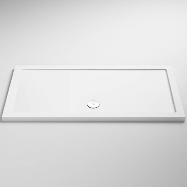 Hudson Reed Rectangular Shower Tray 1200 x 1000mm - White, White