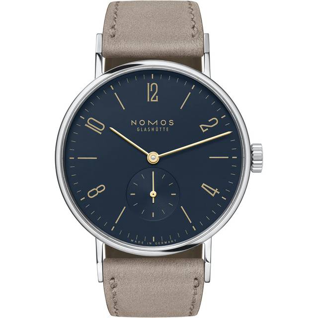 Nomos Glashutte Tangente Midnight Blue Steel Back