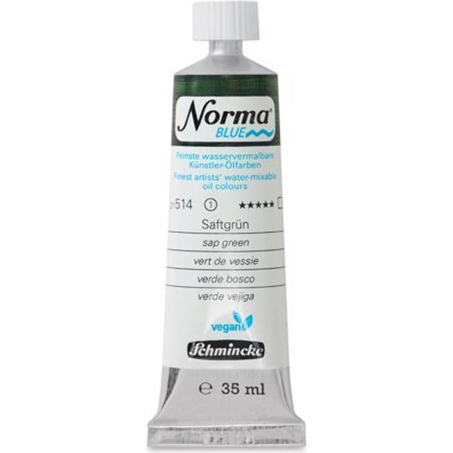 Schmincke : Norma Blue : Water Mixable Oil : 35ml : Sap Green