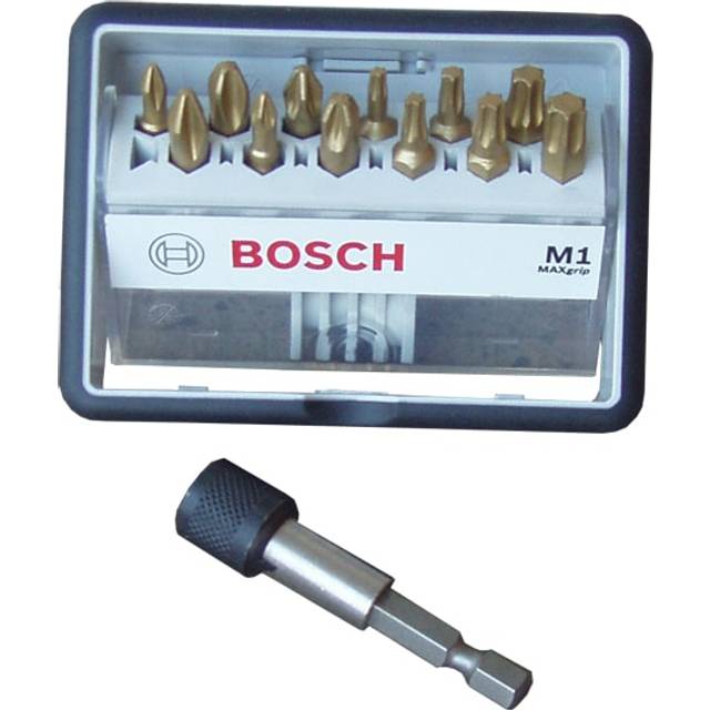 Bosch Bitssats M1 MaxGrip PH/PZ/T QH 13 delar