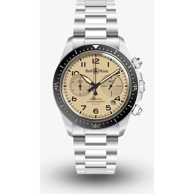 Bell & Ross Watch Vintage BR V2-94 Military Beige - Beige