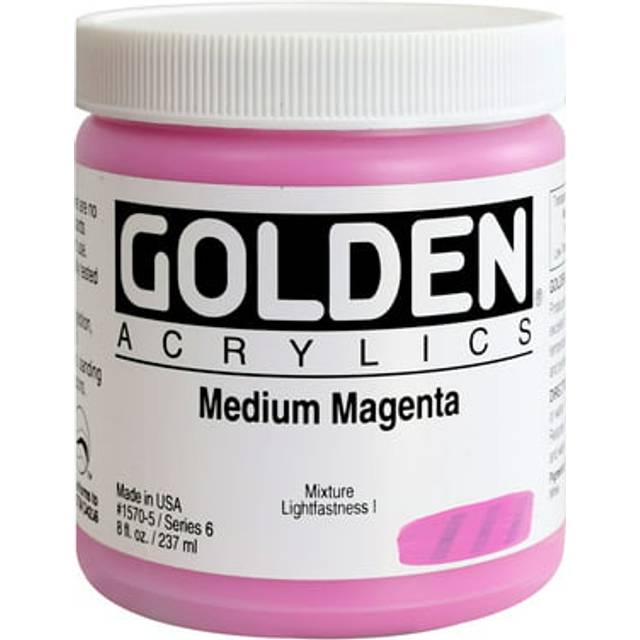 Golden : Heavy Body Acrylic Paint : 236ml : Medium Magenta