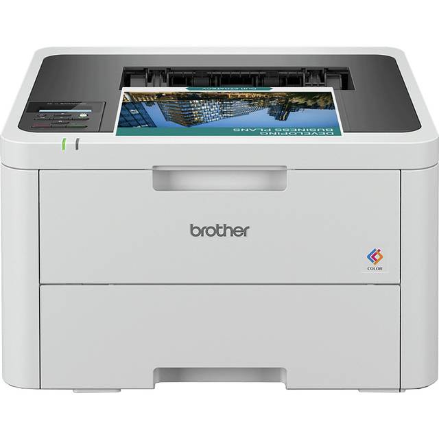 Brother HL-L3220CWE Wireless Colour Laser Printer with 4 Months EcoPro Subscription, White