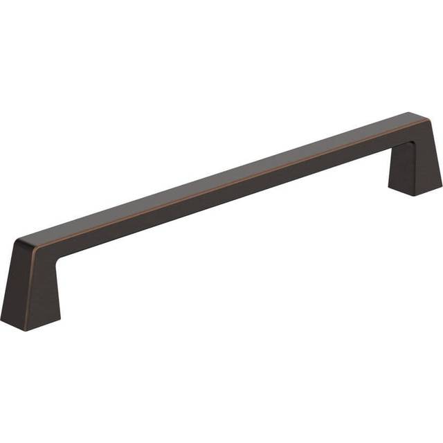 Amerock BP55282ORB  Oil Rubbed Bronze Cabinet Pull  8 in 203 mm CentertoCenter Cabinet Handle  Blackrock  Drawer Pull