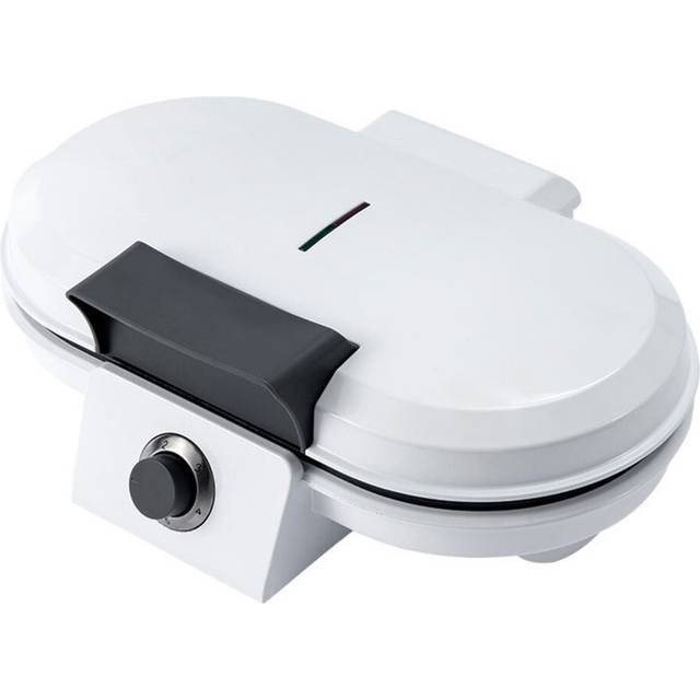 Waffle Maker with Non-Stick Plate Double Heart Waffle Iron Stainless Steel Housing Waffle Iron Machine for Home Breakfast 1000W