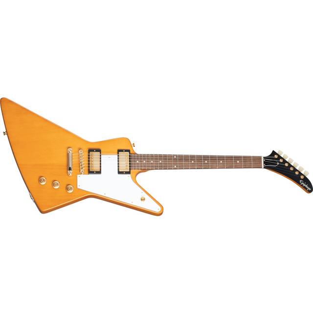 Epiphone 1958 Korina Explorer Natural - Ex Demo