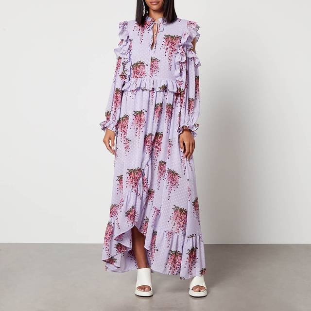 Stella Nova Morgan Chiffon Maxi Dress - DK 34/UK 8 - Purple