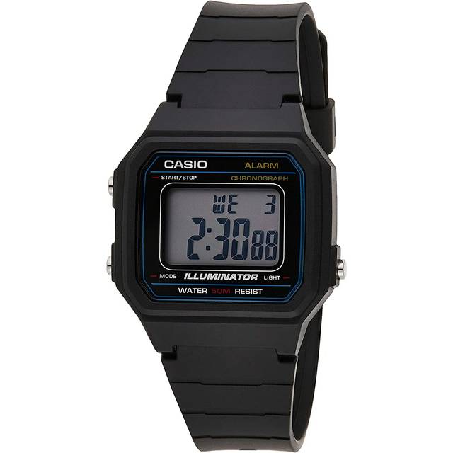 CaSio W 217h 1avdf  W 217h 1a  Digital Square Vintage Retro Men S Pu Watch W-217H-1AVDF