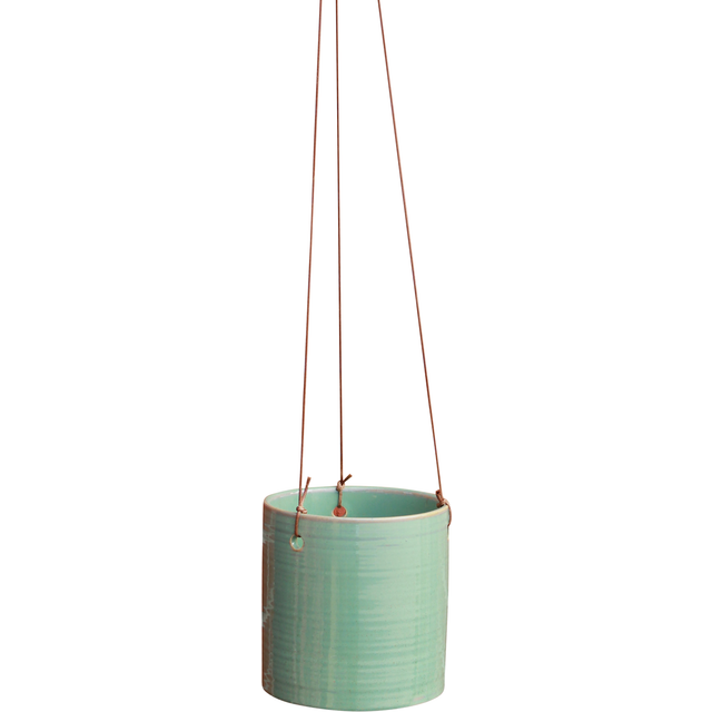 Hanging plant pot, Green.
