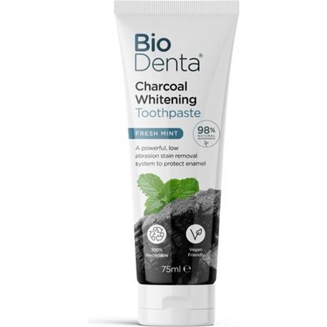 Beconfident BioDenta CHARCOAL Tandkräm, 75 ml