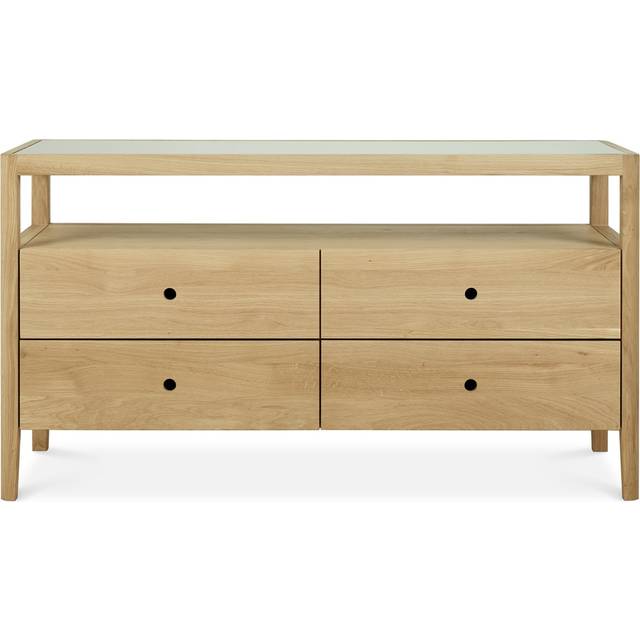 Ethnicraft - Buffet PI - Bois naturel - Chêne massif huilé - Designer Alain van Havre