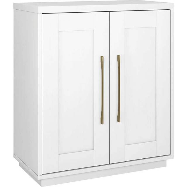 Tillman 2 - Door Rectangle Accent Cabinet - White (81.3cm H X 76.2cm W X 35.6cm D)