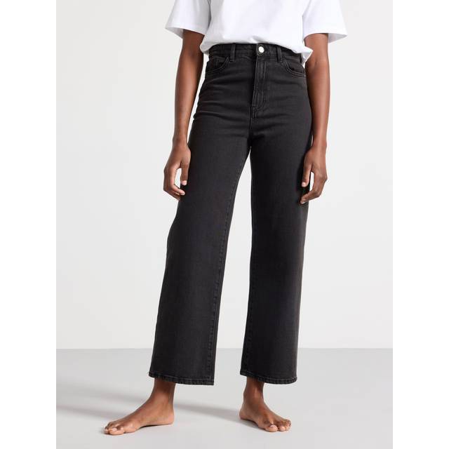 WIDE Hanna cropped jeans med lätt stretch