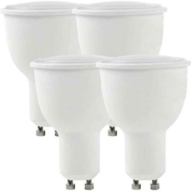 4x WiFi Colour Changing LED Light Bulb 4.5W GU10 Warm Cool White Dimmable Lamp