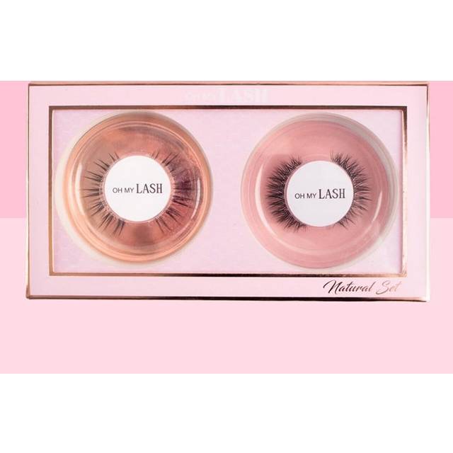 Oh My Lash Faux Mink Strip Natural Set 2Pc 2 X