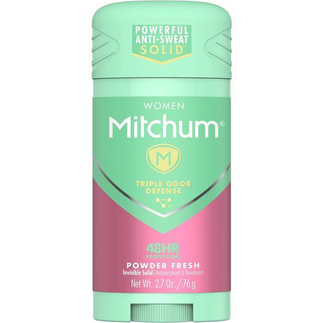 Mitchum Women Stick Solid Antiperspirant Deodorant, Powder Fresh, 2.7 Ounce (Pack of 1)