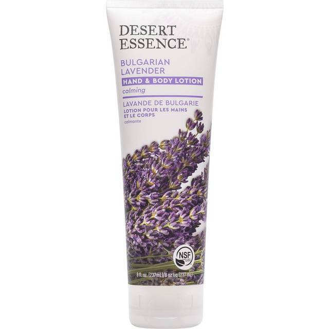 Desert Essence Hand and Body Lotion Bulgarian Lavender 8 fl oz