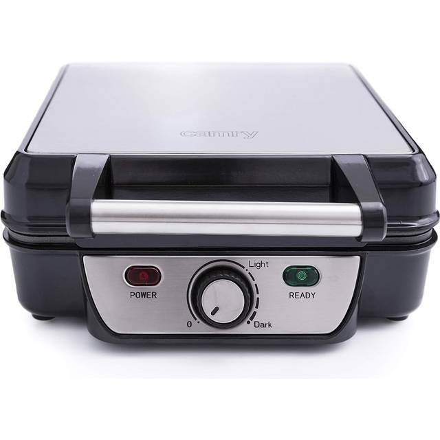 5908256834897 Camry Cr 3025 Waffle Iron 4 Waffle(s) Black 1500 W Camry