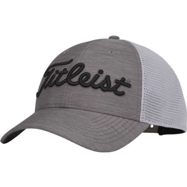 Titleist Official Players Space Dye Mesh in White/Black