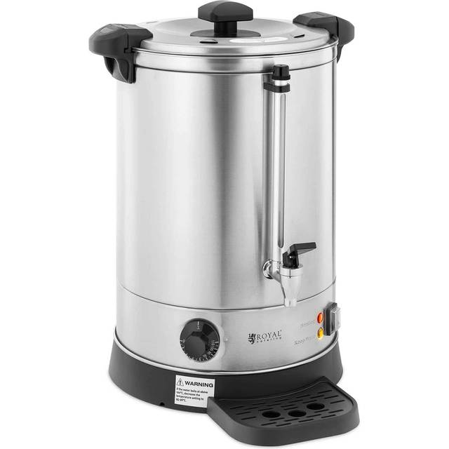 Royal Catering - Kettle stainless steel hot water heater hot drink dispenser 2500 w 13.5 l