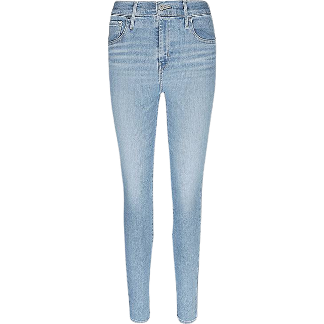 Levi's, Jeans, Dam, W23 L30, Bomull, High Rise Super Skinny Jeans - blue (W23 L30)