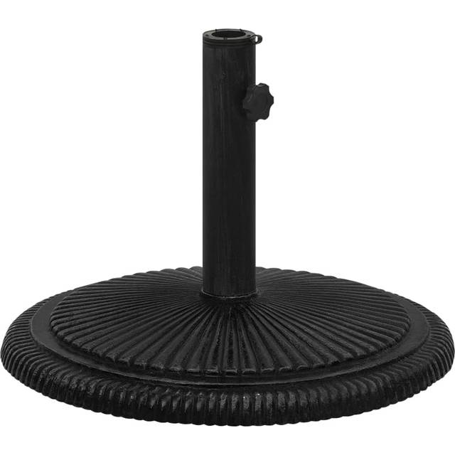 vidaXL Umbrella Base Black 45x45x30 cm Cast Iron