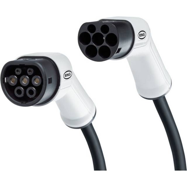 Ring 32A Type 2 to Type 2 3 Phase Charging Cable