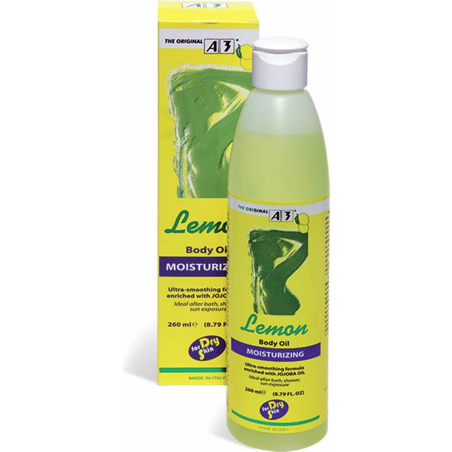 Body oil moisturizing -A3 lemon ultra smoothing formulae