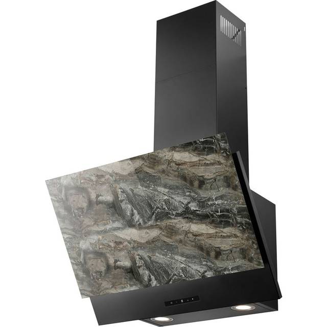 Eico Väggmonterad köksfläkt  Udine 60 Grey Stone