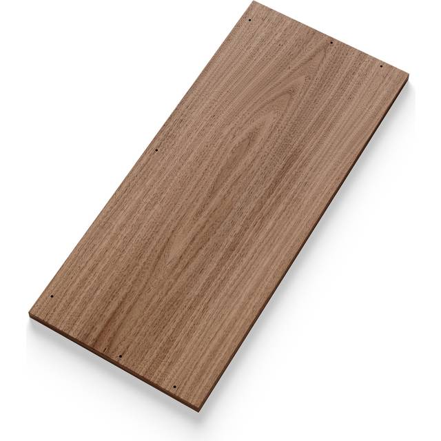 New Works - NEW WORKS MAGAZINE SHELF - SEPARATE PARTS - Hylla - New Works Magazine Shelf - Walnut - H: 2 x W: 80 x D: 35 cm