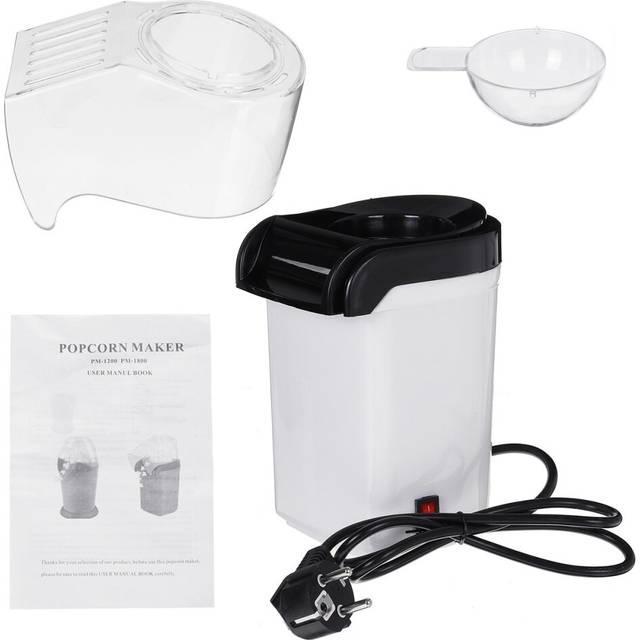 Electric Popcorn Popper Household Hot Air Popcorn Maker Fewer Calories