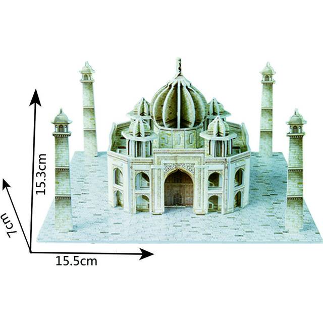 Taj Mahal Replica India Landmark Famous Model Jigsaw Puzzle 39 Pieces