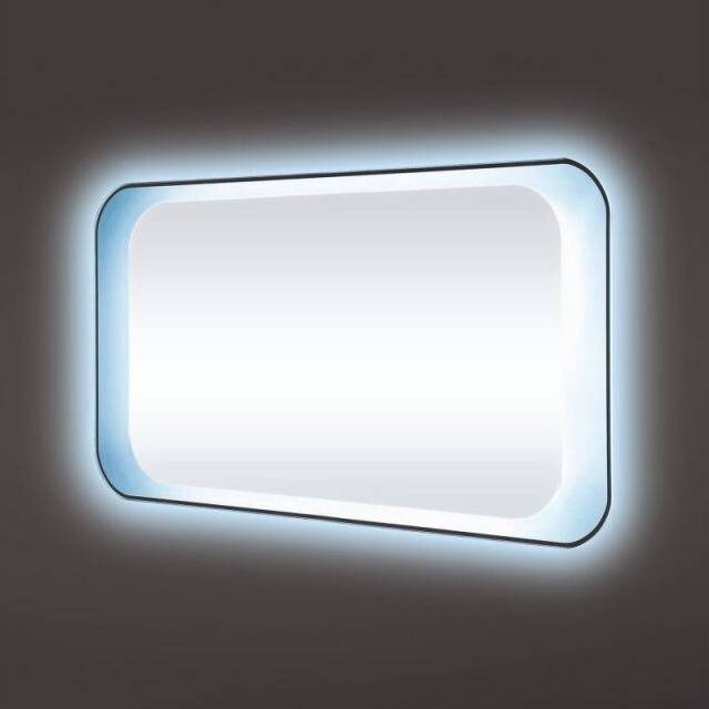 RAK Ceramics Harmony LED Mirror with Demister | Clear | Glass/Metal | 900mm x 500mm