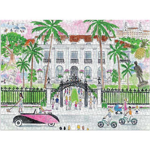 Michael Storrings A Sunny Day in Palm Beach 1000 Piece Puzzle