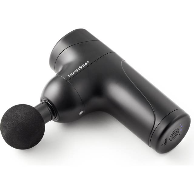 Nordic Sense -  Mini massagepistol Sort