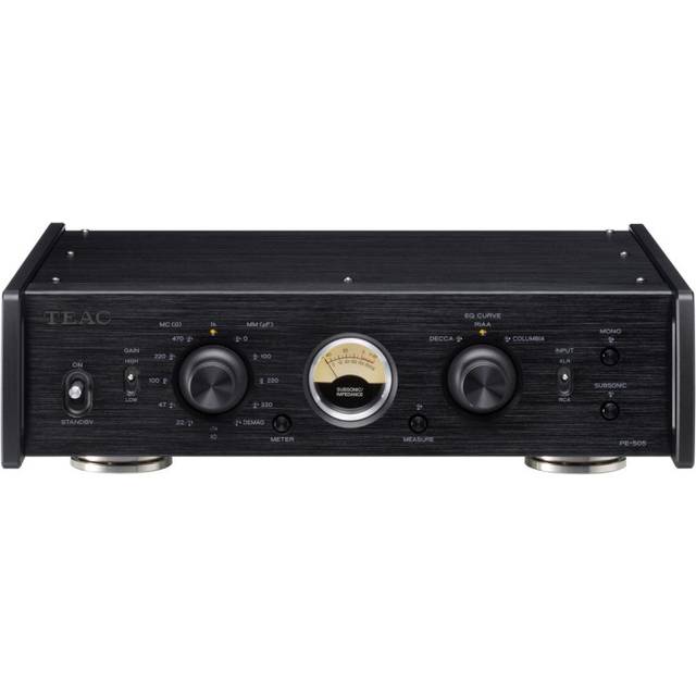 TEAC PE-505 svart - Förförstärkare för skivspelare