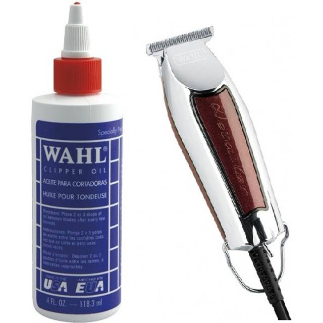 Wahl Clipper Oil 4oz and Wahl Detailer T-Wide Trimmer