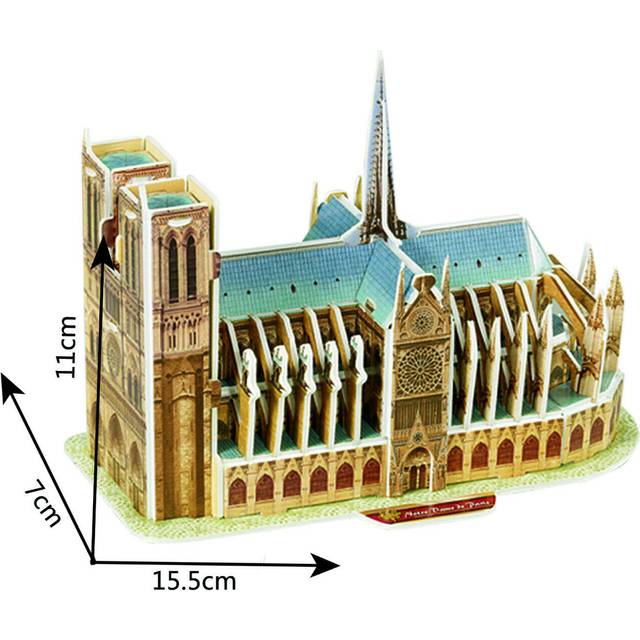 Notre-Dame De Paris France Landmark Famous Jigsaw Puzzle 39 Pieces