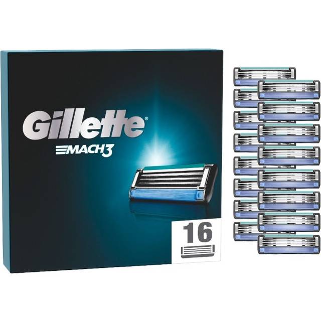 Gillette Mach3 rakbladsrefiller 16 st