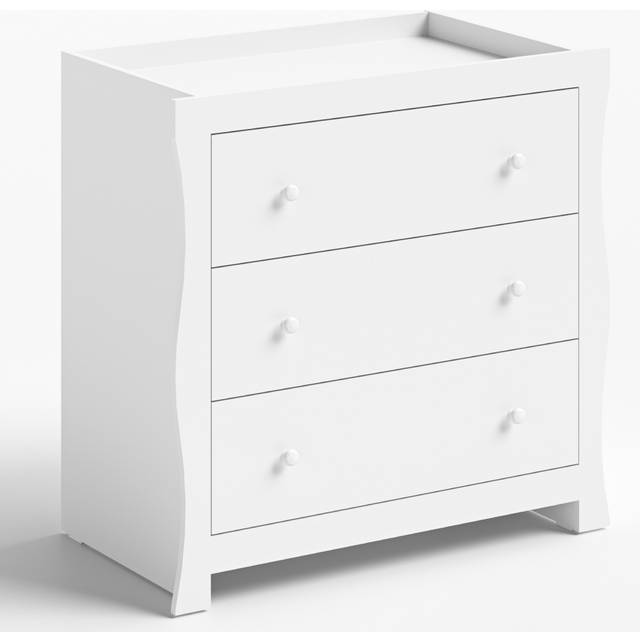 Little Acorns Sleigh Dresser, One Colour