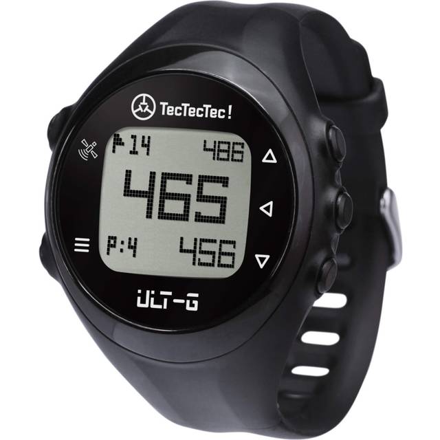 TecTecTecTec ULT-G GPS-klocka för golf, förinstallerade kurser, lätta, enkla, lättanvända golfklockor