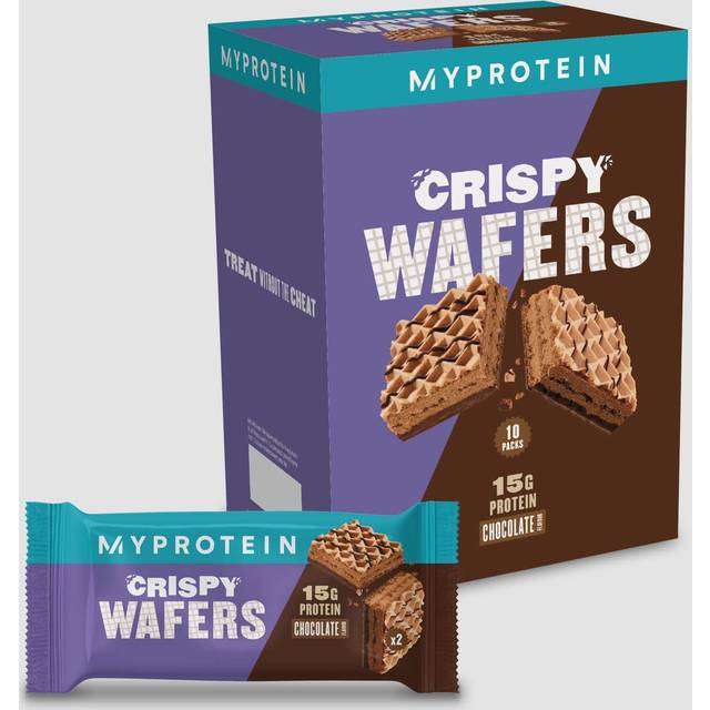Crispy Protein Wafer - 10Bars - Chocolate
