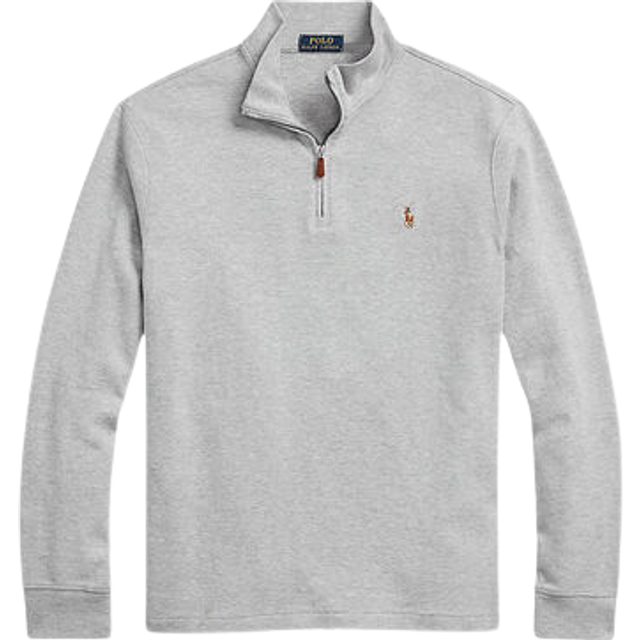 Polo Ralph Lauren Quarter Zip Sweatshirt Andover Heather