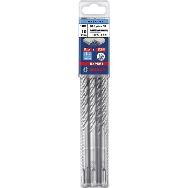 Bosch Hammarborr Plus-7X 10X215mm 10-pack
