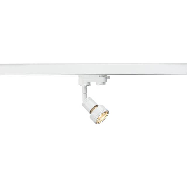 SLV Spotlight 3-fas spår, aluminium, 50 W, vit