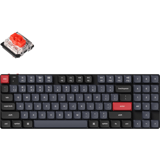 Keychron K13 Pro Low Profile Trådlöst Tangentbord RGB Aluminium [Gateron G Pro