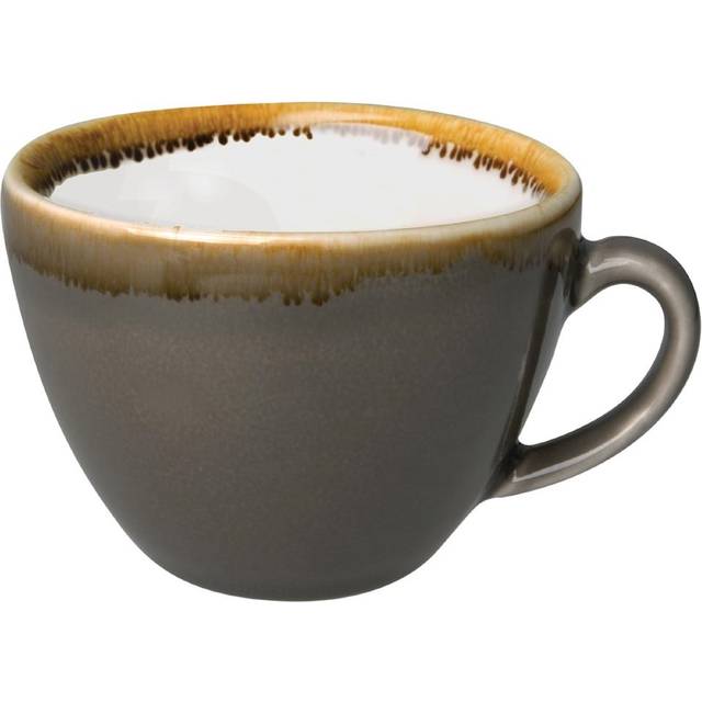 Olympia Kiln Cappuccino Cups Smoke 230ml (Pack of 6)